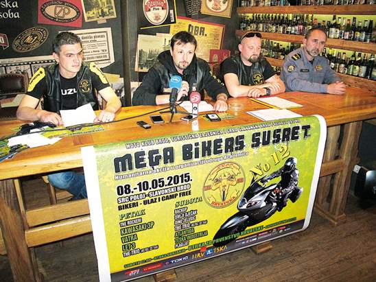 Posavska Hrvatska : Mega bikers susret No. 12
