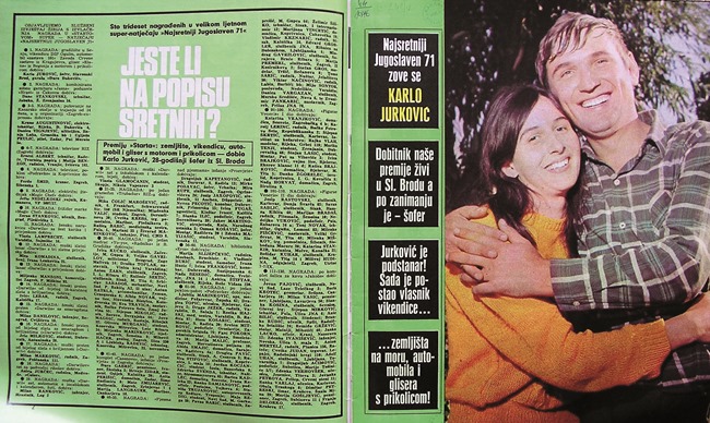 Posavska Hrvatska : U potrazi za "najsretnijim Jugoslavenom 1971. godine"