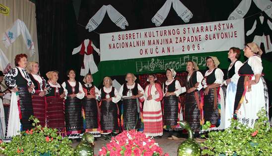 Povratak : DRUGA SMOTRA KULTURNOG STVARALAŠTVA MANJINA ZAPADNE SLAVONIJE