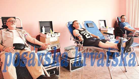 Posavska Hrvatska : Darivatelji krvi - naši heroji